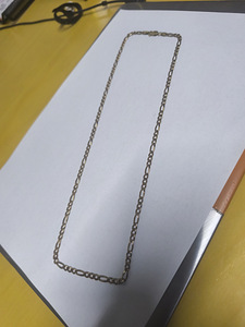 Kuld meesterahva kaelakett Figaro (Cartier kudum) – 60 cm (6 foto / 7)