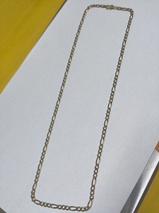 Kuld meesterahva kaelakett Figaro (Cartier kudum) – 60 cm (7 foto / 7)