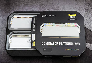 Продается Corsair Dominator Platinum DDR5 32GB 5600MHz CL36 (1 фото из 1)