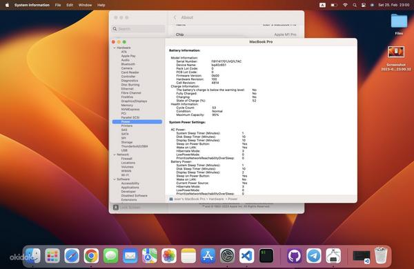 MacBook Apple M1 Pro (2021 г.) — 14 дюймов — 16 ГБ — 512 ГБ (фото #4)