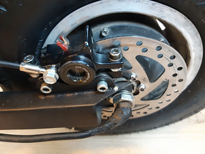 FLJ T113 E-Scooter 3200W 60V/23.4AH 13inch road tire (6 foto / 10)
