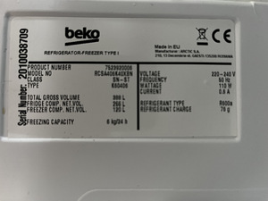 Холодильник BEKO (2 фото из 2)