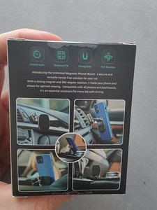Car mount - Minimalistlik reguleeritav telefoni hoidja (4 foto / 5)