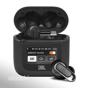 JBL Tour Pro 2 täisjuhtmevabad kõrvaklapid, must. Uued! (foto #3)