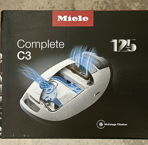 Miele Complete C3 125 Gala Edition Parquet. Серый, новый!