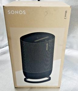 Sonos Move 2 kaasaskantav Bluetooth/Wi-Fi kõlar, must. Uus! (1 foto / 2)