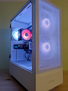 2)Valge mänguriarvuti RX 570 8GB,i5-2500,12GB DDR3,240GB SSD (5 foto / 5)