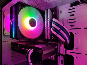 Mänguriarvuti RX 6600,RYZEN7 1700,16GB DDR4,480GB SSD (2 foto / 8)