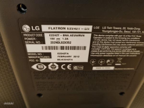 LG E2242T-BN 21.5" 1920 x 1080 D-Sub, DVI LCD Monitor (фото #3)