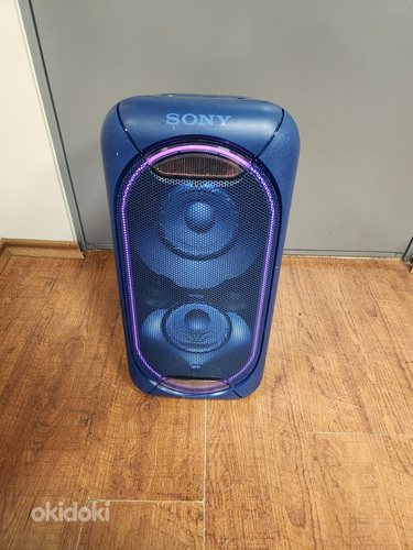 Sony GTK-XB60 Bluetooth Speaker (синий) (фото #1)