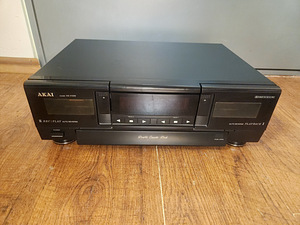 Akai HX-V12W Stereo Double Cassette Deck (2 foto / 3)
