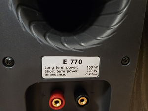 Jamo E770 HiFi põrandakõlarid. (5 foto / 5)