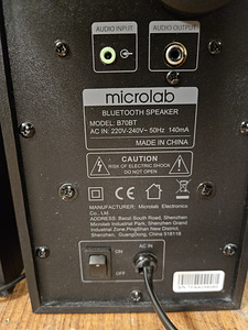Microlab B70 aktiivsed riiulikõlarid must BT. (6 foto / 7)