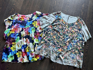 Marina Rinaldi siidi pluused L-XL (48-50) (1 foto / 7)