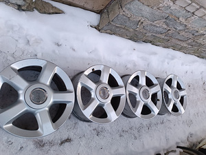 17" AUDI, VW, SKODA, SEAT ORIGINAAL VELJED (1 foto / 4)