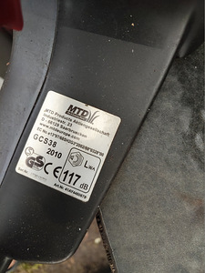 UUS!! Mootorsaag MTD GCS 38 (9 foto / 10)