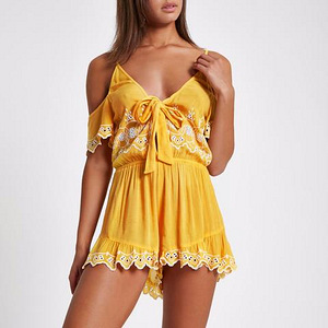 River Island kollane playsuit, jumpsuit, S (1 foto / 1)