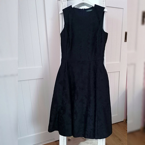 Ralph Lauren tumesinine pitsiline pidulik kleit, L (2 foto / 3)