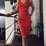 Высококачественное атласное платье, облегающее атласное платье, размер XS (фото #1)