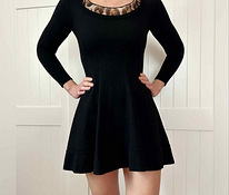 Just Cavalli черное платье из 100% шерсти, XS/S