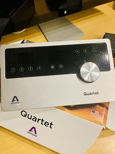 Apogee Quartet – четырехканальный аудиоинтерфейс (1 фото из 3)