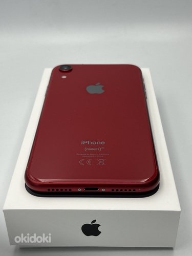Очень хорошее состояние iPhone XR 64GB Red. Гарантия на аккумулятор 83% (фото #2)