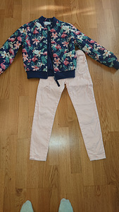 Комплект Reserved, джинсы и куртка 140