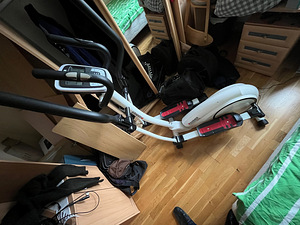 Elliptiline trenažöör HAMMER CROSSTECH XTR, valge (7 foto / 8)