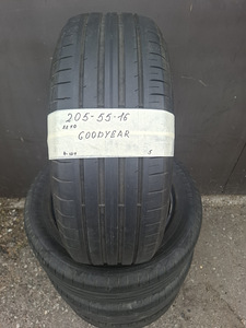 Suverehvid 205-55-16, 4 tk, 5 mm. (1 foto / 1)