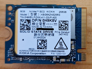 Kioxia BG6 256Gb M.2 2230 PCIe Gen4 (1 фото из 1)