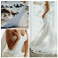 Шикарное свадебное платье и фата (фото #1)