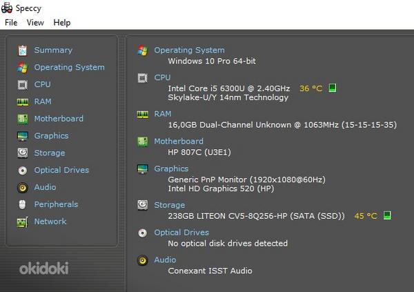 HP EliteBook 820 G3 12.5" (i5-6300U, 16GB) + dokk + laadijad (foto #4)