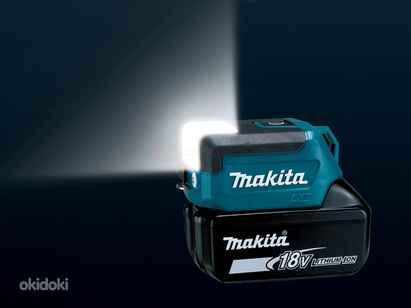 Аккумуляторная лампа Makita DML817 18V LXT (с разъемом USB) (фото #5)