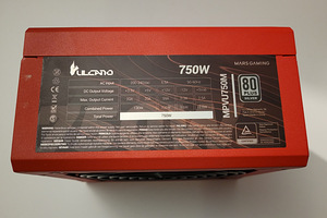 Toiteplokk MARS Gaming 750W, 80 PLUS Silver (5 foto / 8)