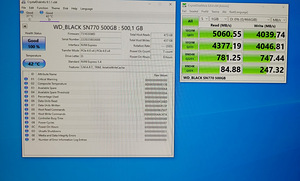 SSD диск WD Black SN770 NVMe 500GB (3 фото из 4)