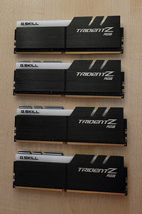 Mälu 32GB DDR4 3600 G.Skill Trident Z RGB (4x8GB kit) (3 foto / 4)