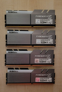 Mälu 32GB DDR4 3600 G.Skill Trident Z RGB (4x8GB kit) (4 foto / 4)