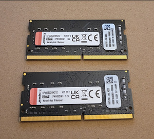 Kingston Fury 2x16GB DDR4-3200 SODIMM mälu sülearvutile (3 foto / 3)