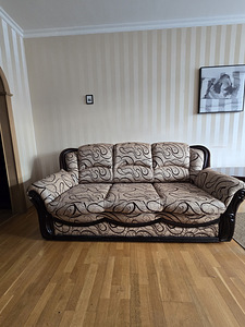 MÖÖBLI KOMPLEKT DIVANIVOODI + 2 TUGITOOLID + PUHV (1 foto / 5)
