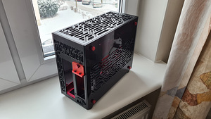 ITX Arvutikorpus Sunmilo T03 Asus ROG stiilis (2 foto / 6)