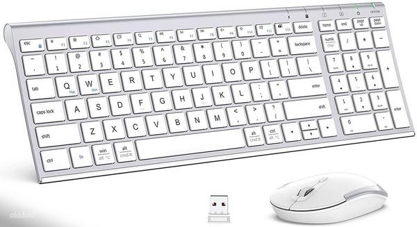 IClever juhtmevaba klaviatuur ja hiir (foto #1)