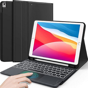 Earto iPad Gen 7/8/9 Klaviatuur Ümbris 10,2-tolline UUS! (1 foto / 3)