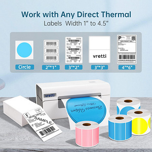 VRETTI 4x6" (A6) etiketiprinter / termoprinter (2 foto / 5)