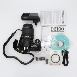 Nikon D3100 APS-C peegelkaamera + 18-55 objektiiv (7 foto / 7)