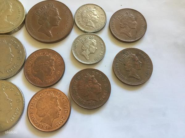 Suurbritannia mündid (foto #3)