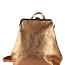 Роскошный рюкзак из блестящей кожи (фото #2)