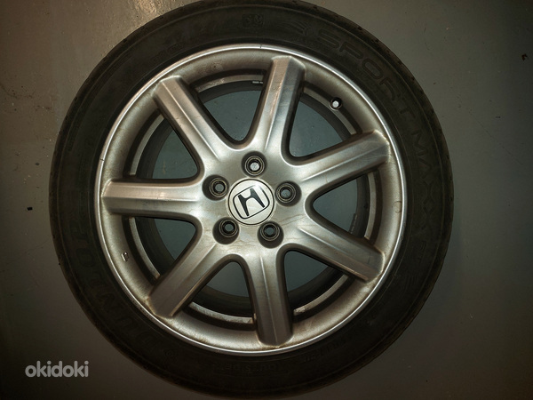 17-дюймовые легкосплавные диски Honda с шинами Dunlop Sport (фото #4)