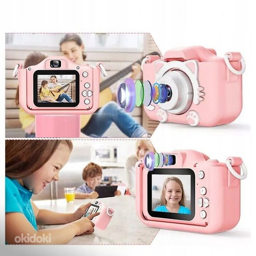Цифровая камера для детей Замечательный подарок. (фото #5)