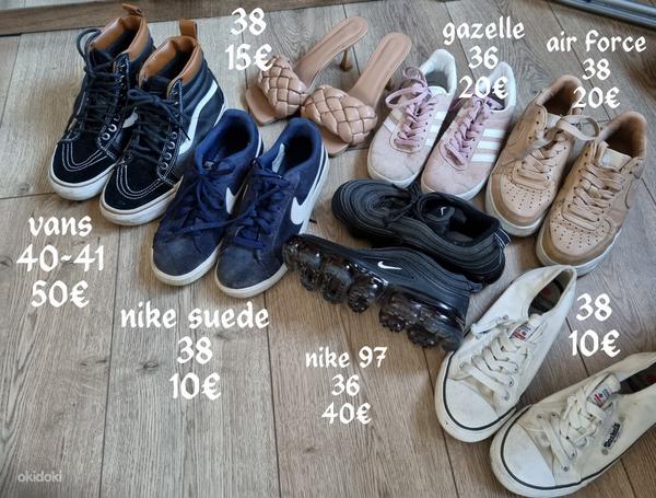 Nike 97 vapormax, vans, adidas gazelle, air force 1 (foto #1)