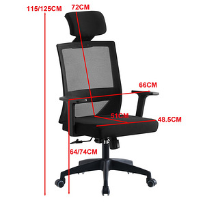 RestockFurniture ErgoPlus kontoritöötool must. (3 foto / 3)